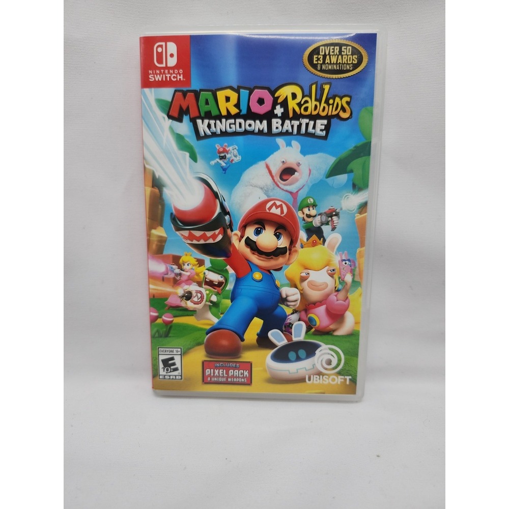 Ubisoft Mario + Rabbids Kingdom Battle Nintendo Switch Strategy - CASE ONLY
